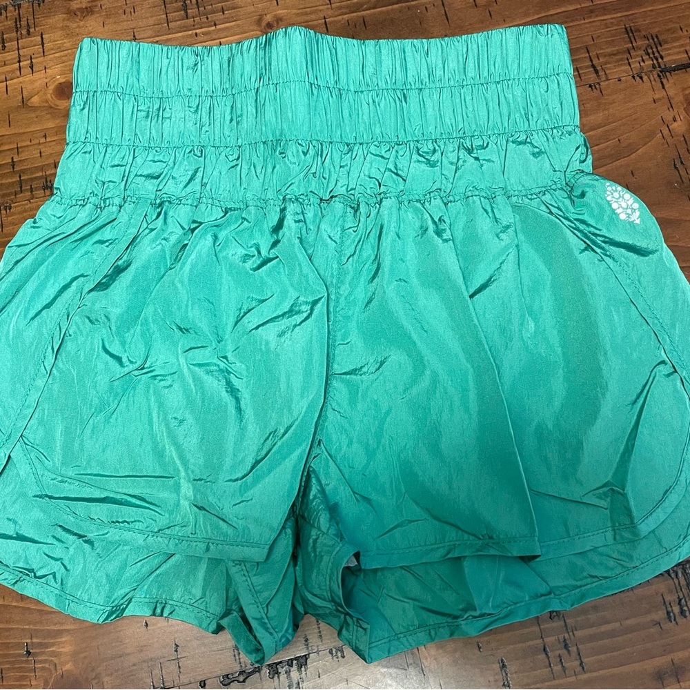FP Movement by Free People Green Athletic Shorts